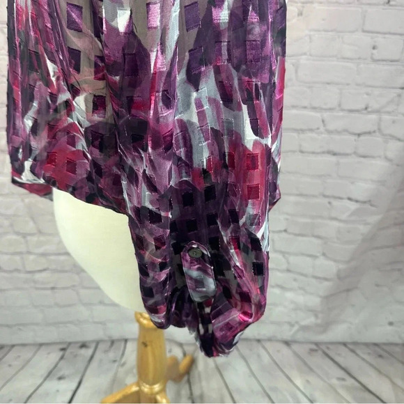 Ruby Rd. favorites sheer Blouse size 18 - Picture 2 of 5